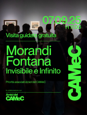 Domenica al Museo, visita guidata Gratuita il 7 settembre alla mostra Morandi Fontana. Invisibile e Infinito