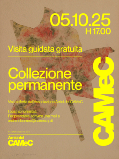 5 ottobre 2025, visita guidata gratuita alla permanente del CAMeC