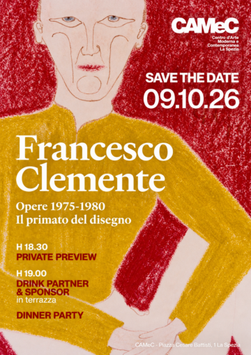 camec_francesco-clemente_save-the-date_09-10-2026_newsletter